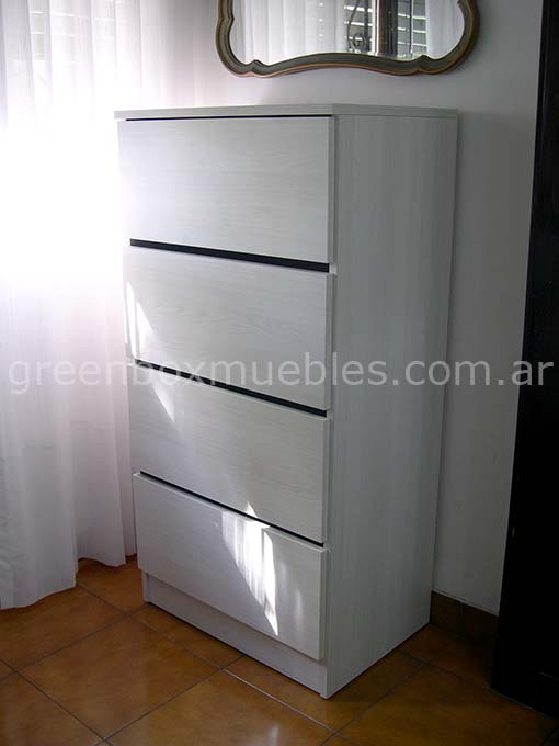 Cómoda de 4 cajones