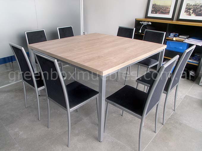 Mesa coworking 8 sillas