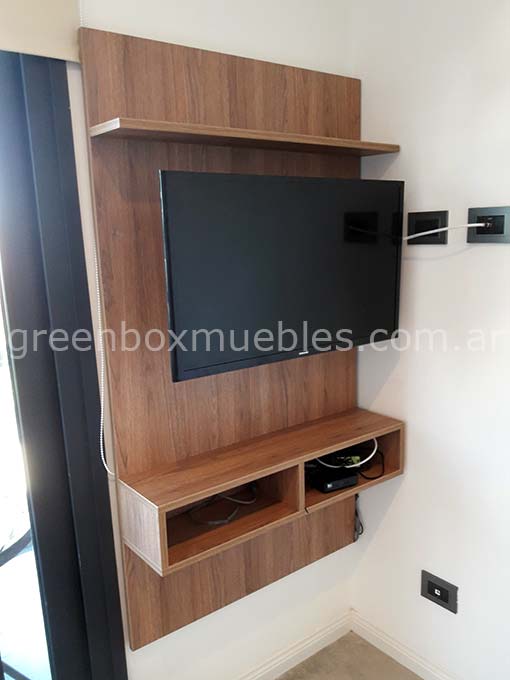 Rack tv flotante